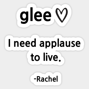 Glee/Rachel Sticker